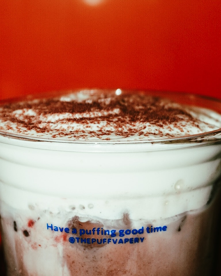 Cocoa Berry with vanilla cold foam