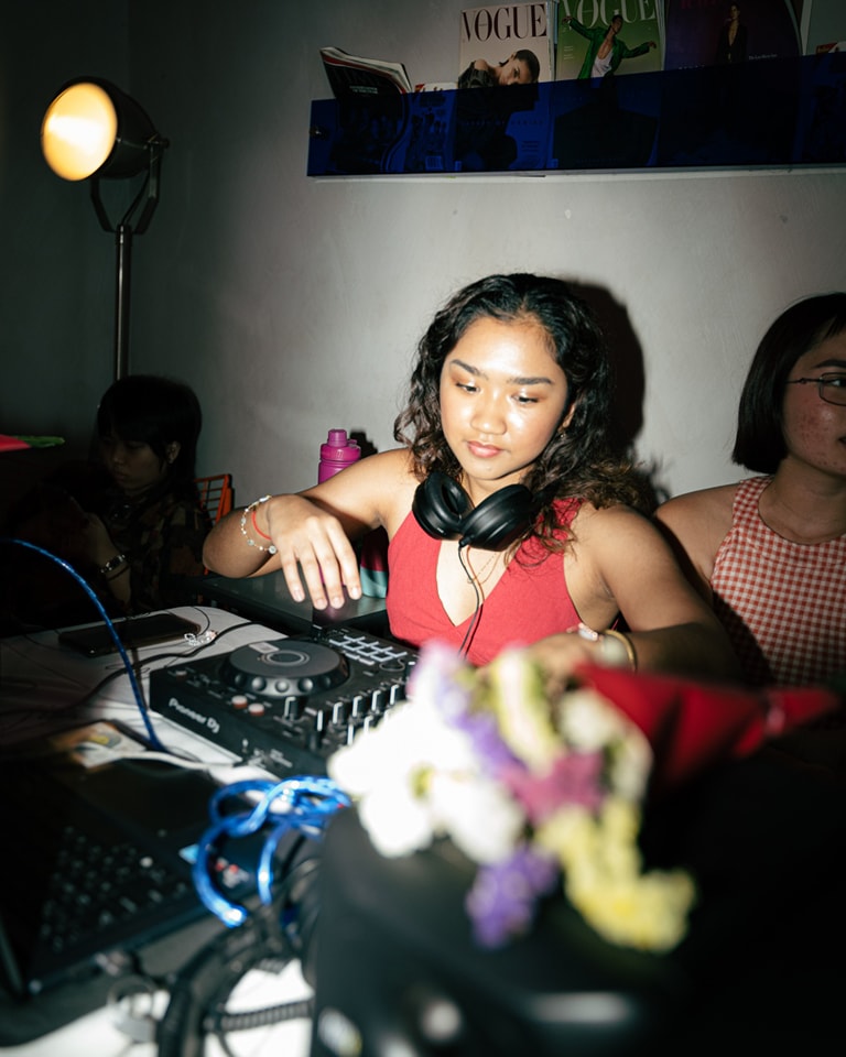 DJ at the House of Love event